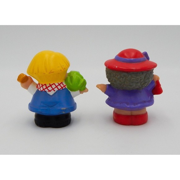 Fisher Price Little People Grandma Red Hat Eddie with Frog 2001/2002 05/07 TL - Picture 3 of 9